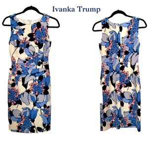 Ivanka Trump, knee length floral dress.  Size 4